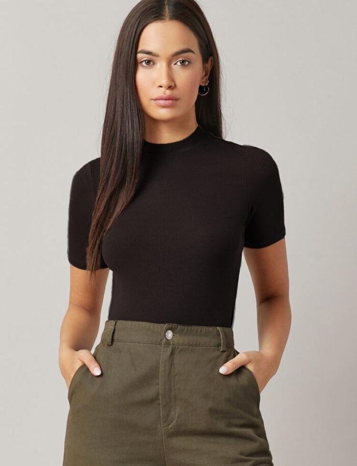 Black Tee – Half Sleeve