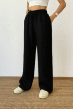 Black Linen Pants