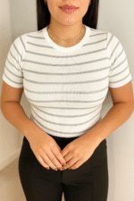 Grey Half-Tee