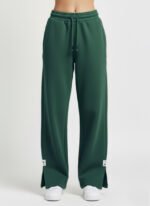 Relaxed Fit Sweatpants- Green
