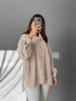 Beige Flow Shirt