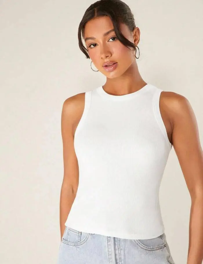 White Basic Top