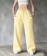 Oversized Sweatpants- Butter Yellow